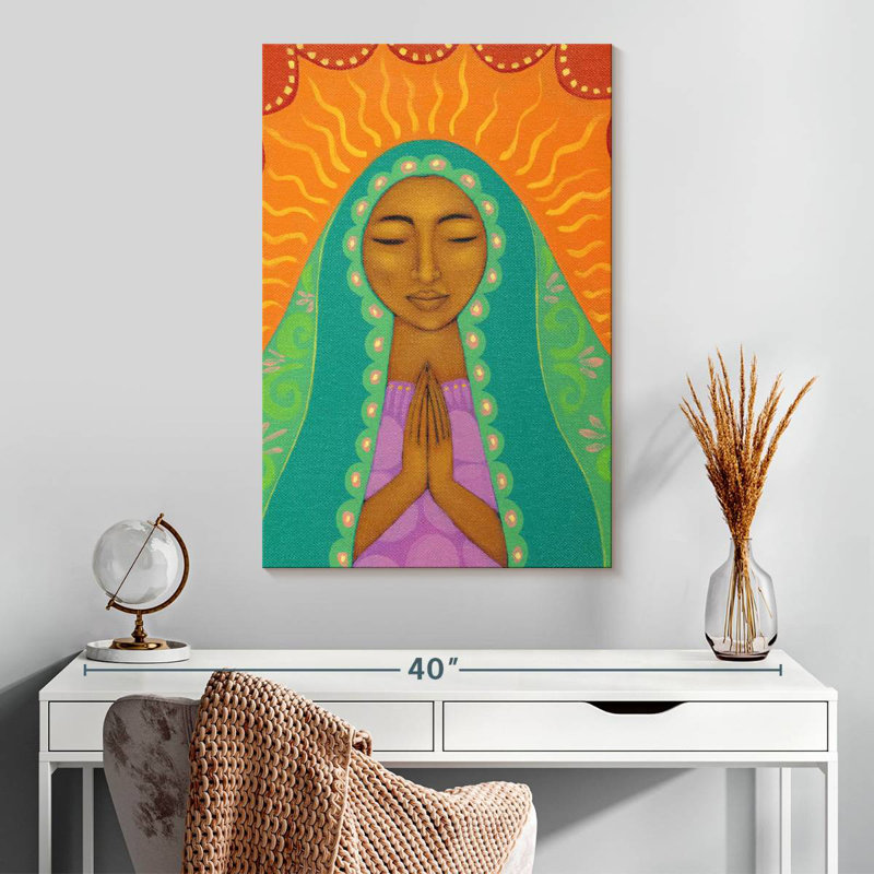 Adella Virgin De Guadalupe, 30" H x 20" W