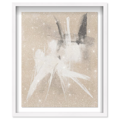 Dune Visions I Shadowbox Abstract Print by Oliver Gal, Black Frame, 16 x 20