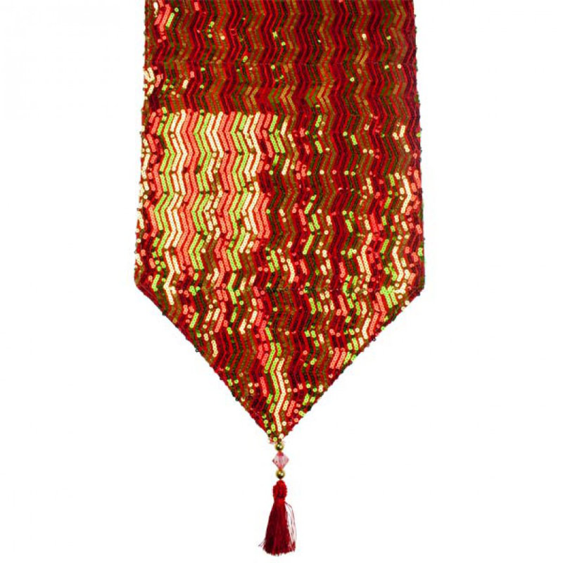 Opulent Table Runner with Tassels