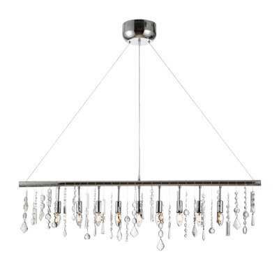 Deitrich 9 - Light Chrome Pendant