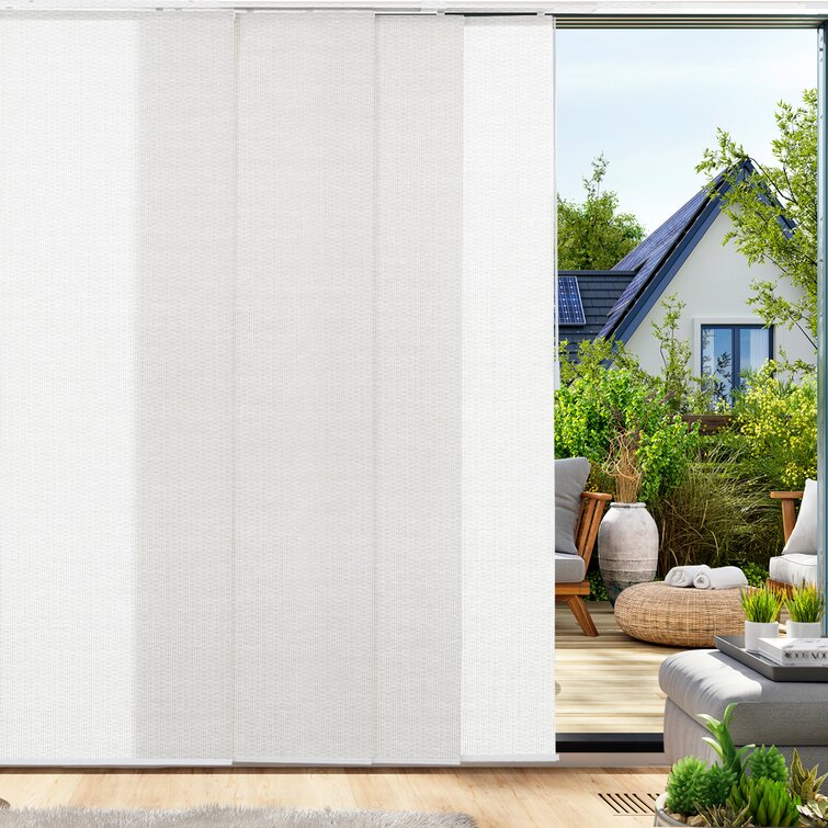 Woven Semi-Sheer Vertical Blind