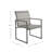 Serenata Sling Arm Chair - Gray With Gray SlIng-83259809