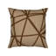 Interlace Chestnut Woven Accent Pillow Cover & Insert