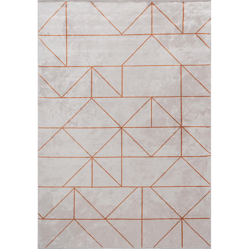 Rapture Abstract Area Rug, Rectangle 6'7" x 9'10"