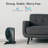 Vornado Strata 18 in. 5-Fan Speeds Floor Fan in Black with Oscillation