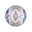 Tapis rond rond multicolore à formes variées et lavable à la machine-613602802