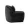 SORAYA SWIVEL ARMLESS CHAIR - SHADOW GREY