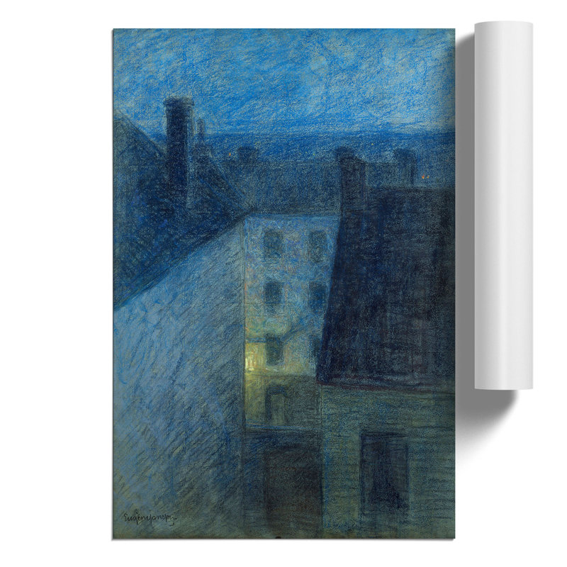 Dusk by Eugene Jansson - Frameless Print, 42cm H x 30cm W x 0.1cm D
