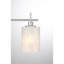 Éclairage pour salle de bain 3 lumières Ember en nickel brossé-978842801