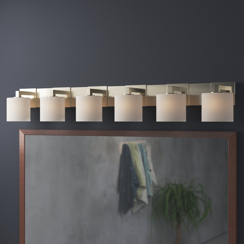 Casson 6 - Light Vanity Light, Brushed Nickel, Oval