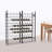 Evanjelina 100 - Bottle Wine Bottle Rack in Black