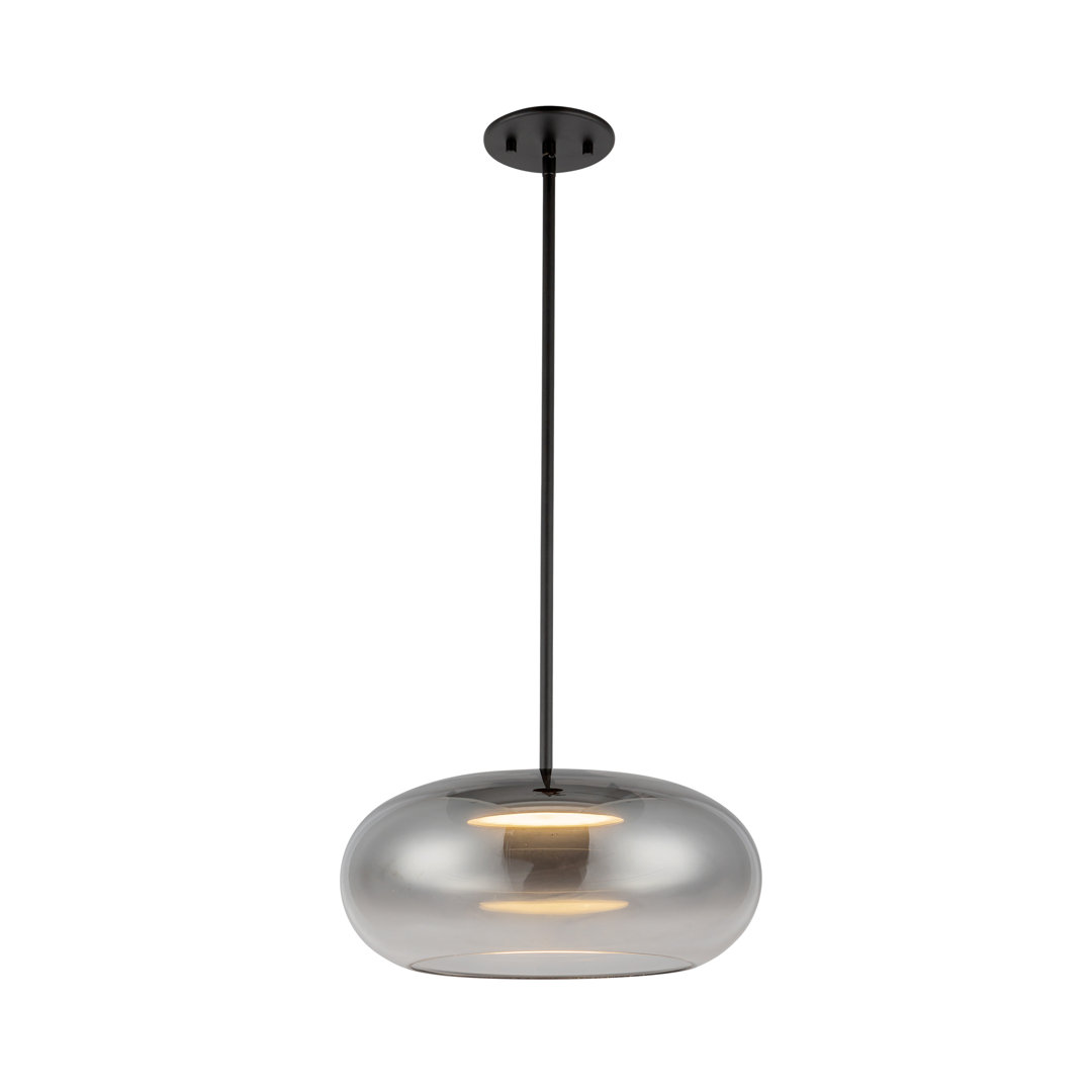 1 - Light Single Drum LED Pendant AllModern Shade 