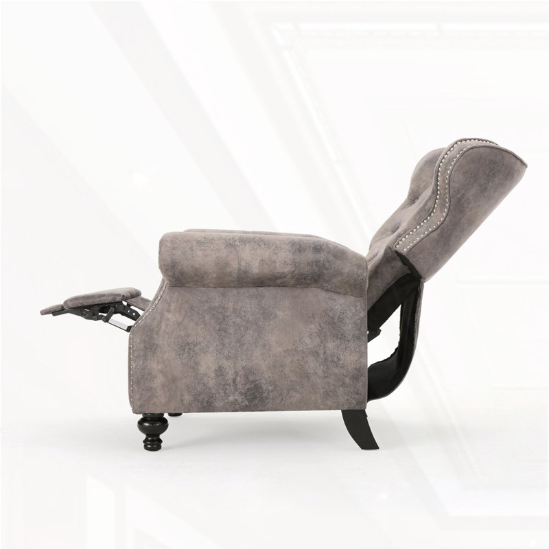 Fauteuil inclinable Accent, Microfibre brun gris