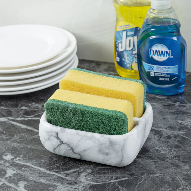 Kitchen Sink Soaps and Sponges 2 Slot Holder