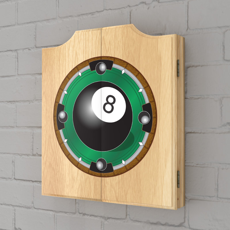 Trademark Global Cork Dartboard (Darts Included)