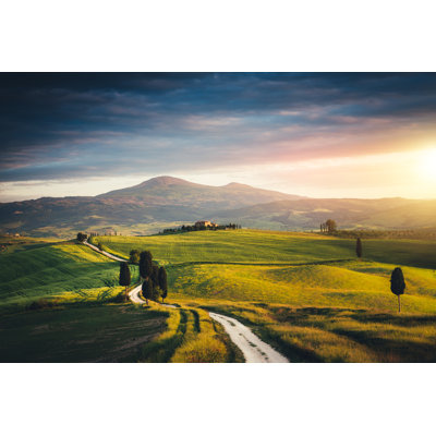 Tuscany Hills by Borchee - Wrapped Canvas Print