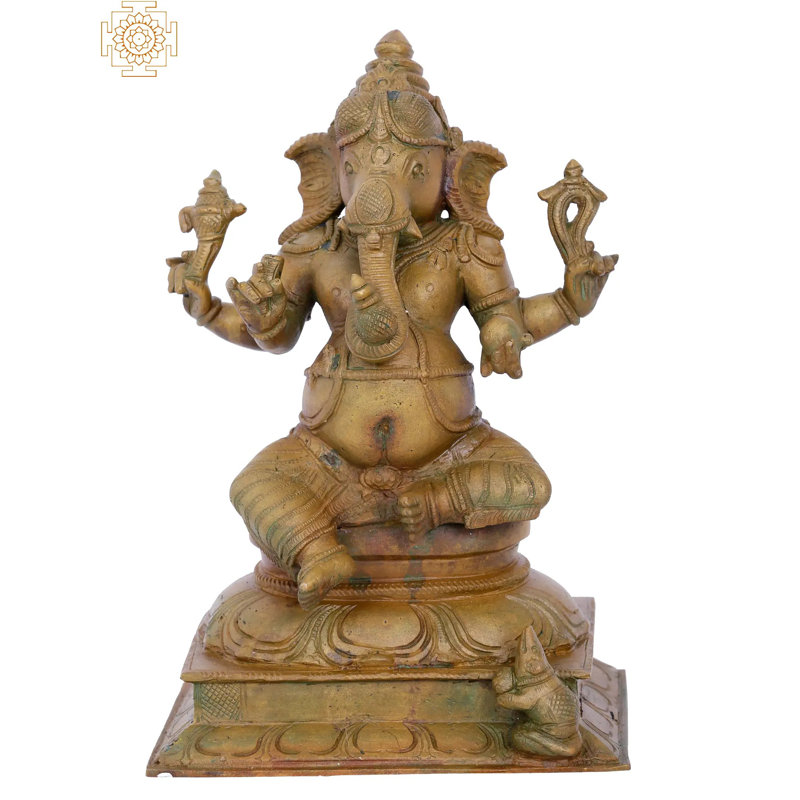Figurine Ganesha assise