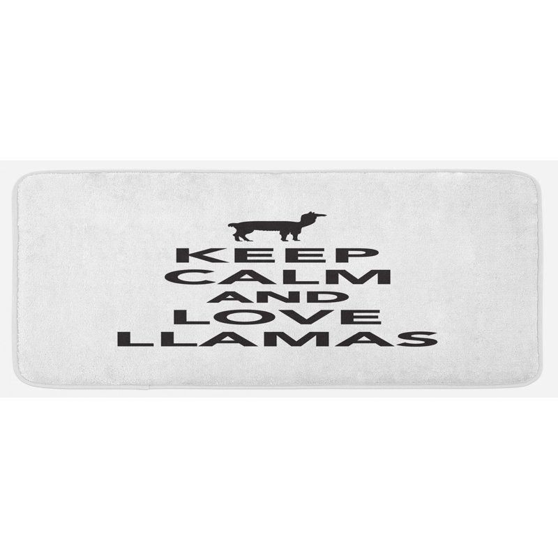 Tapis de cuisine Llama