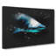 Shark In The Shadows - Wrapped Canvas-56644848