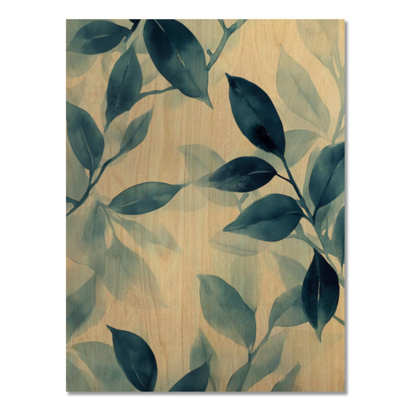  Décoration murale Botanical Wash II - verdure, H 24 po x l 18 po, Rectangle