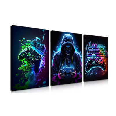 3 Piece Wrapped Canvas Print