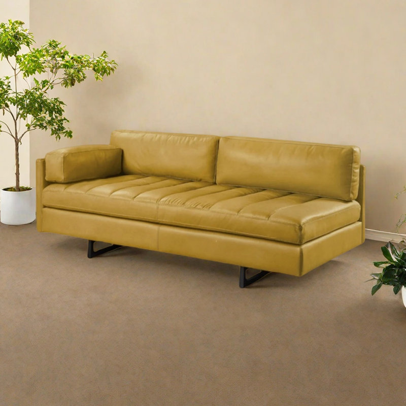 Méridiennes d'intérieur en cuir Living Room, Orienté à gauche (vu de face)