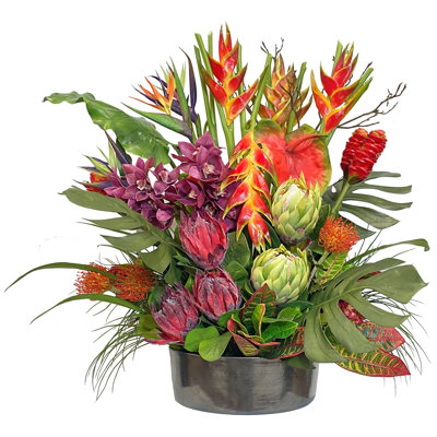 Pièce maîtresse tropicale