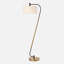 Lampe sur pied courbée Cathelene