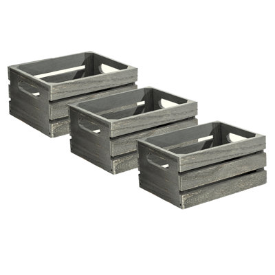 Loon Peak Solid Wood Crate