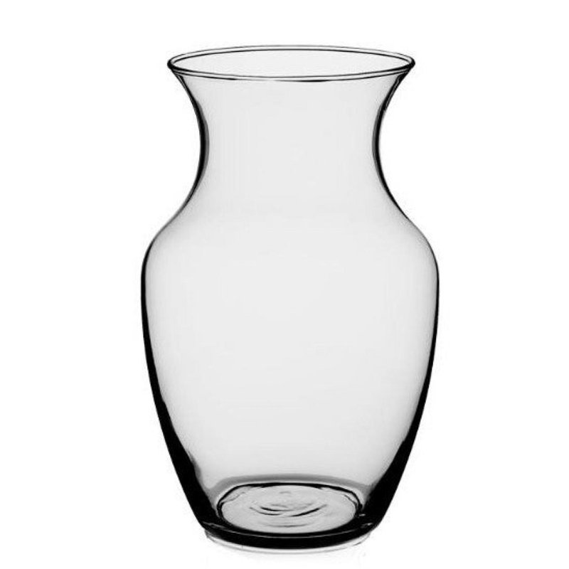 Clear Rose Vase