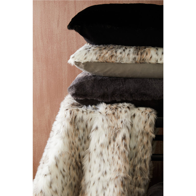 Aizley Square Cushion, Grey