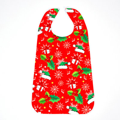 Elderly Adult Dining Bib Waterproof And Oil-proof Portable Three-dimensional Detachable Dining Bib Enlarged Apron
