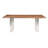 Philipson 80'' Wood and Metal Rectangular Dining Table
