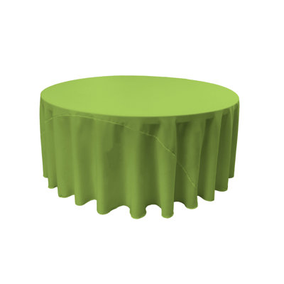 Fisher Solid Color Round Tablecloth