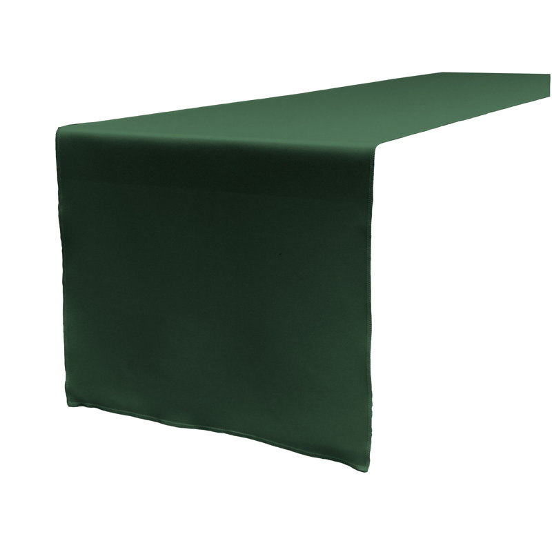 Chemin de table de couleur unie Fisher, Vert chasseur
