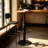 Aria-Dee Pine Round Solid Wood Top Metal Base Dining Table