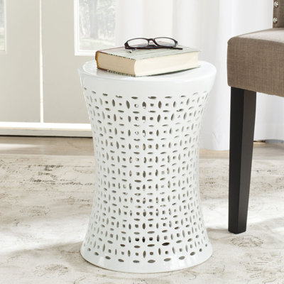 Alondo Ceramic Accent Stool