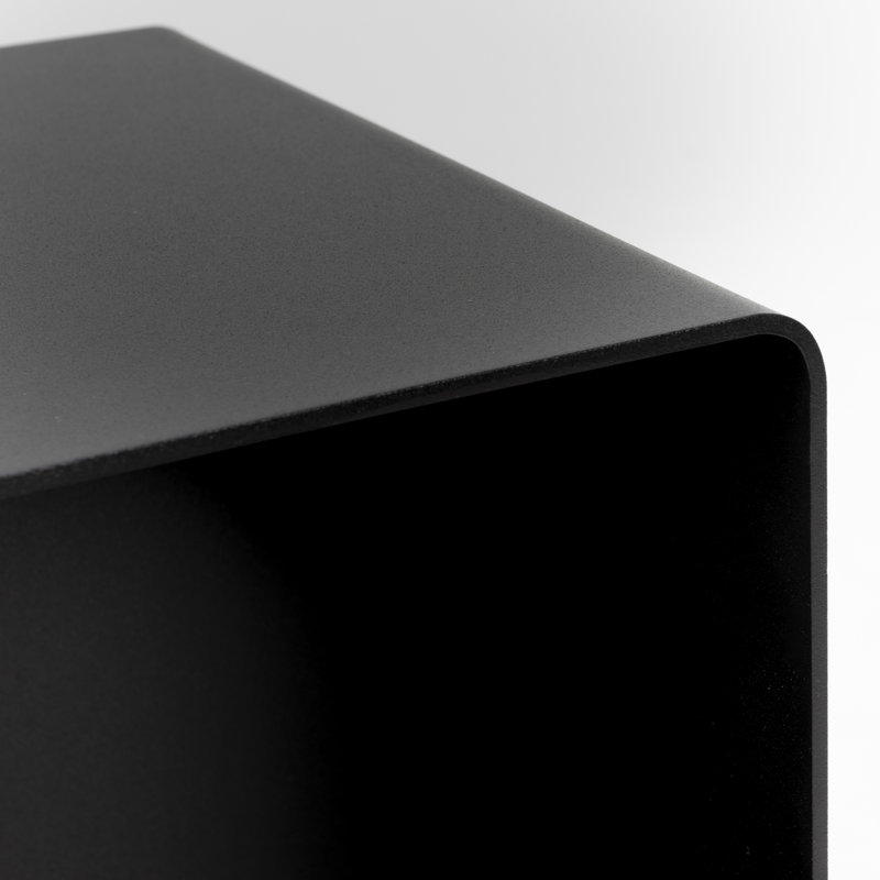 SLIDE Console Table, 68 cm H x 30 cm W x 40 cm D, Black