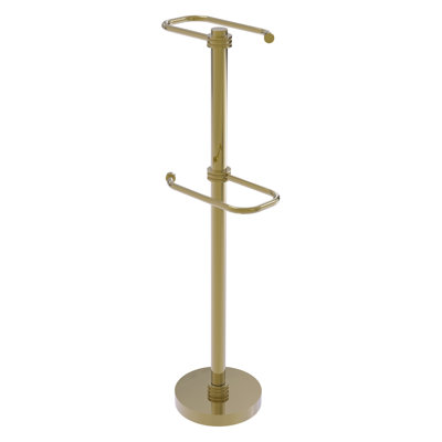 Porte-papier hygiénique sur pied 2 rouleaux