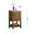 Radstock 20'' Single Bathroom Vanity with Ceramic Top-196177580