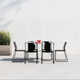 Avers 55.25'' Rectangular 6 - Person Outdoor Dining Set