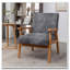 Fauteuil avec cadre en bois de 25,38 po de largeur-599179295