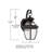 Newbury 1-Light Medici Bronze Outdoor Wall Lantern-1191669439-1157514757