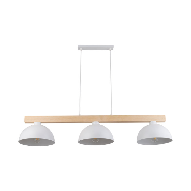 Oslo 3 - Light Kitchen Island Pendant, White