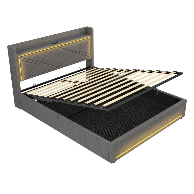 Ottoman Storage Bed, Kingsize (5')