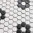 Value Series 1“ x 1" Porcelain Honeycomb Mosaic Wall & Floor Tile-74167574