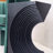 Jacquese Black Side Table – Sculptural Architectural Accent Table 