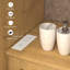 Meuble-lavabo autoportant 29,5 po Monterey + lavabo en acrylique noir renforcé-1482339394