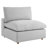 Modway Commix Down-Filled Overstuffed Upholstered Sectional Sofa Set, 5 Piece L Shape-1028610856