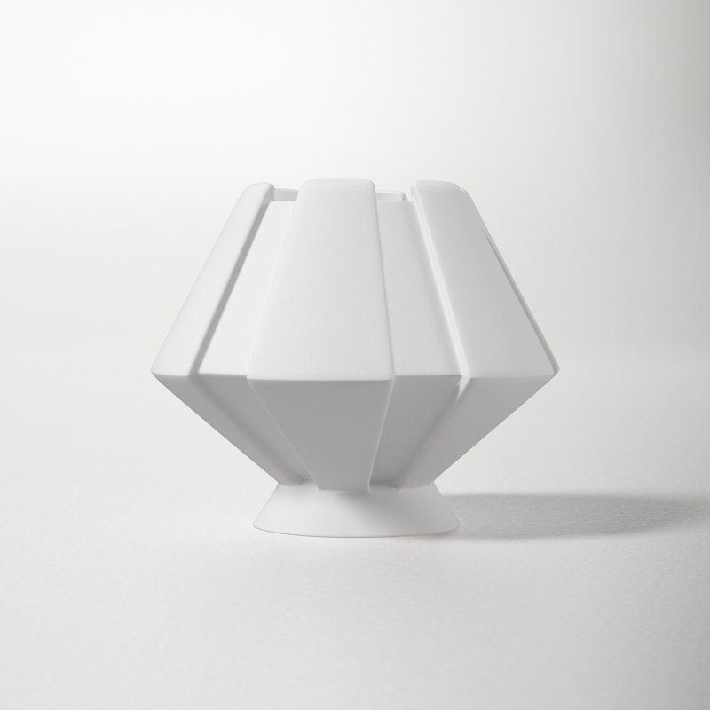 Percy Ceramic Novelty Lamp, LED, Bisque